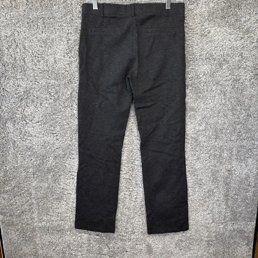 Betabrand Women’s Dress Pants Stretch Heather Gray Medium Petite - Picture 4 of 6